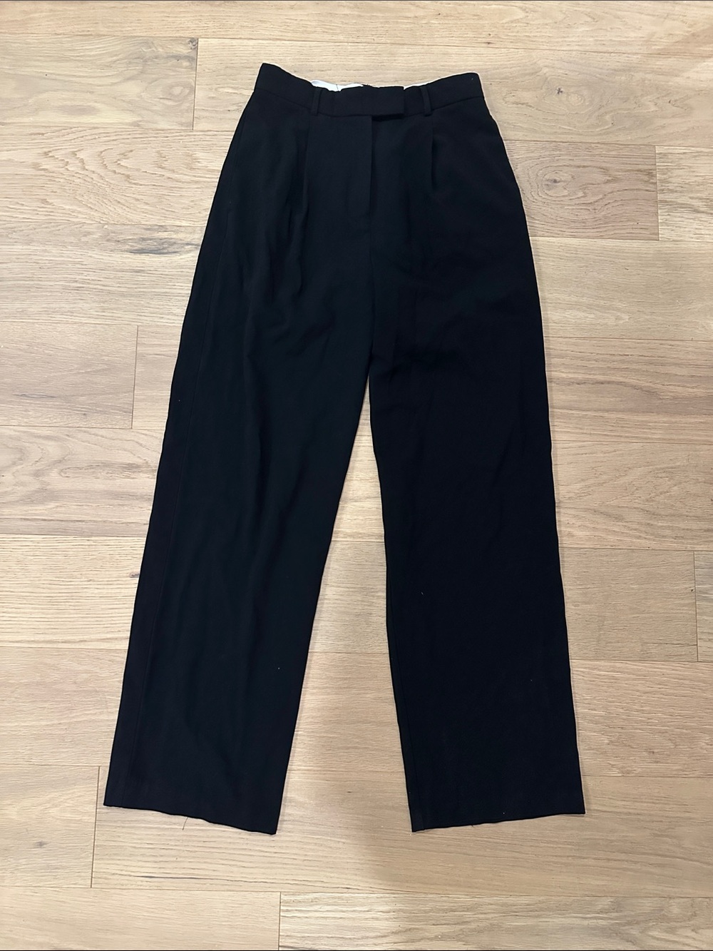 Dynamite Black High-Waist Pleated Men's Dress Pants